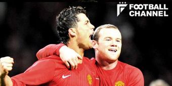 2人だけでピッチ縦断！若き日のC・ロナウドとルーニーが繰り出した超高速カウンター