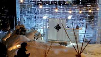 “氷の炉端”“薪ストーブラウンジ”美しい雪の庭「雪灯りのレストラン2022」【札幌】