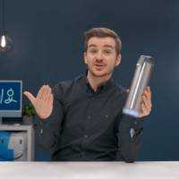 Appleが販売するスマート水筒のレビュー動画が公開