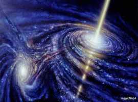 2つのブラックホールが偶然に衝突し、未だかつてない時空の波紋を広げる
