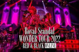 Royal Scandal、3年ぶりツアー「RED & BLACK」映像の配信決定