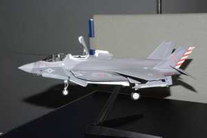タミヤの新作「1/48 F-35B ライトニングII」はほとんどのパーツを新規設計で誕生【#全日本模型ホビーショー】STOVL機の3形態を選択できるキット