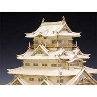 徳川家康も過ごした「駿府城」、ウッディジョーの木製模型キットで登場！