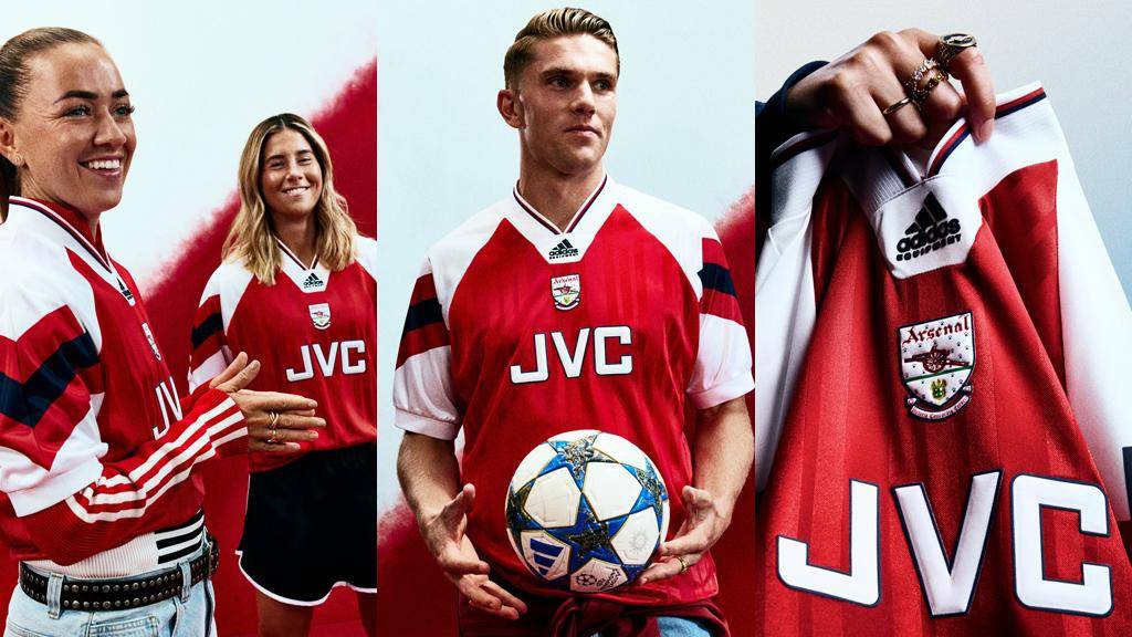 アーセナル ユニフォーム ビンテージ ガンナーズ アーセナルに90年代の復刻ユニフォームが登場！adidasが「完コピ」で